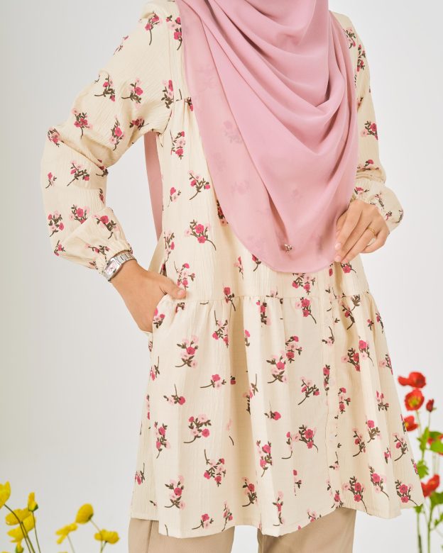 Blouse Luna Laluna X MCC - Creamy Vanilla