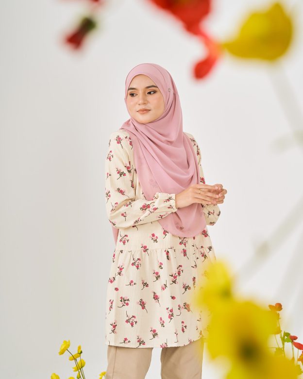 Blouse Luna Laluna X MCC - Creamy Vanilla