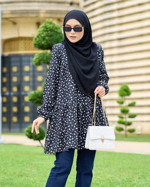 Blouse Luna Laluna X MCC – Dreamy Black