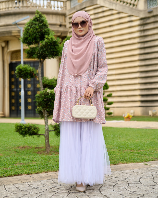 Blouse Luna Laluna X MCC – Dreamy Pink