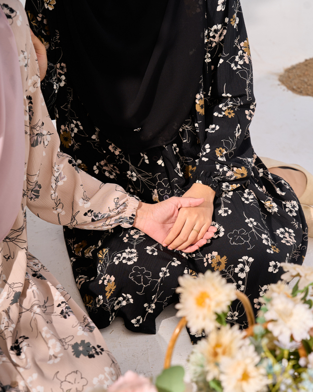 Blouse Luna Laluna X MCC - Black Margarita