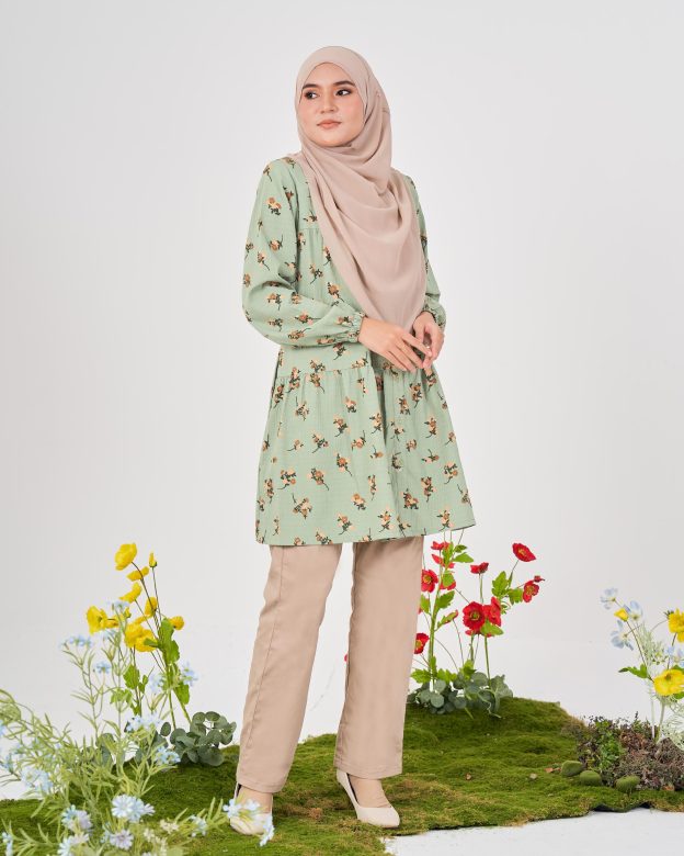 Blouse Luna Laluna X MCC - Mild Mint
