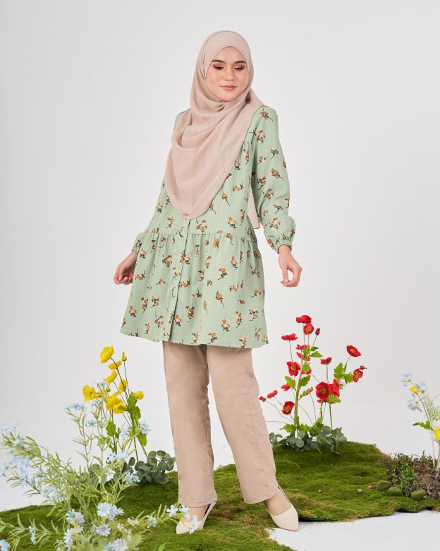 Blouse Luna Laluna X MCC - Mild Mint
