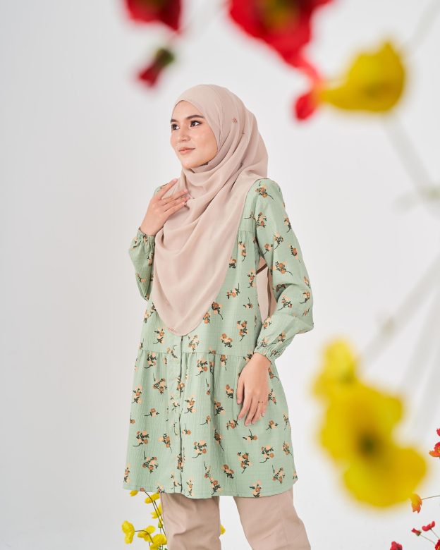 Blouse Luna Laluna X MCC - Mild Mint