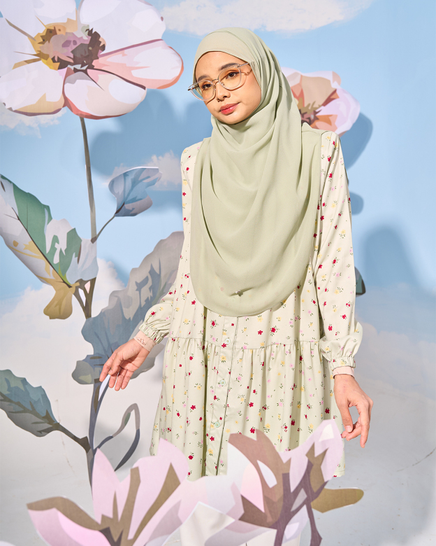 Blouse Luna Laluna X MCC - Minty Green