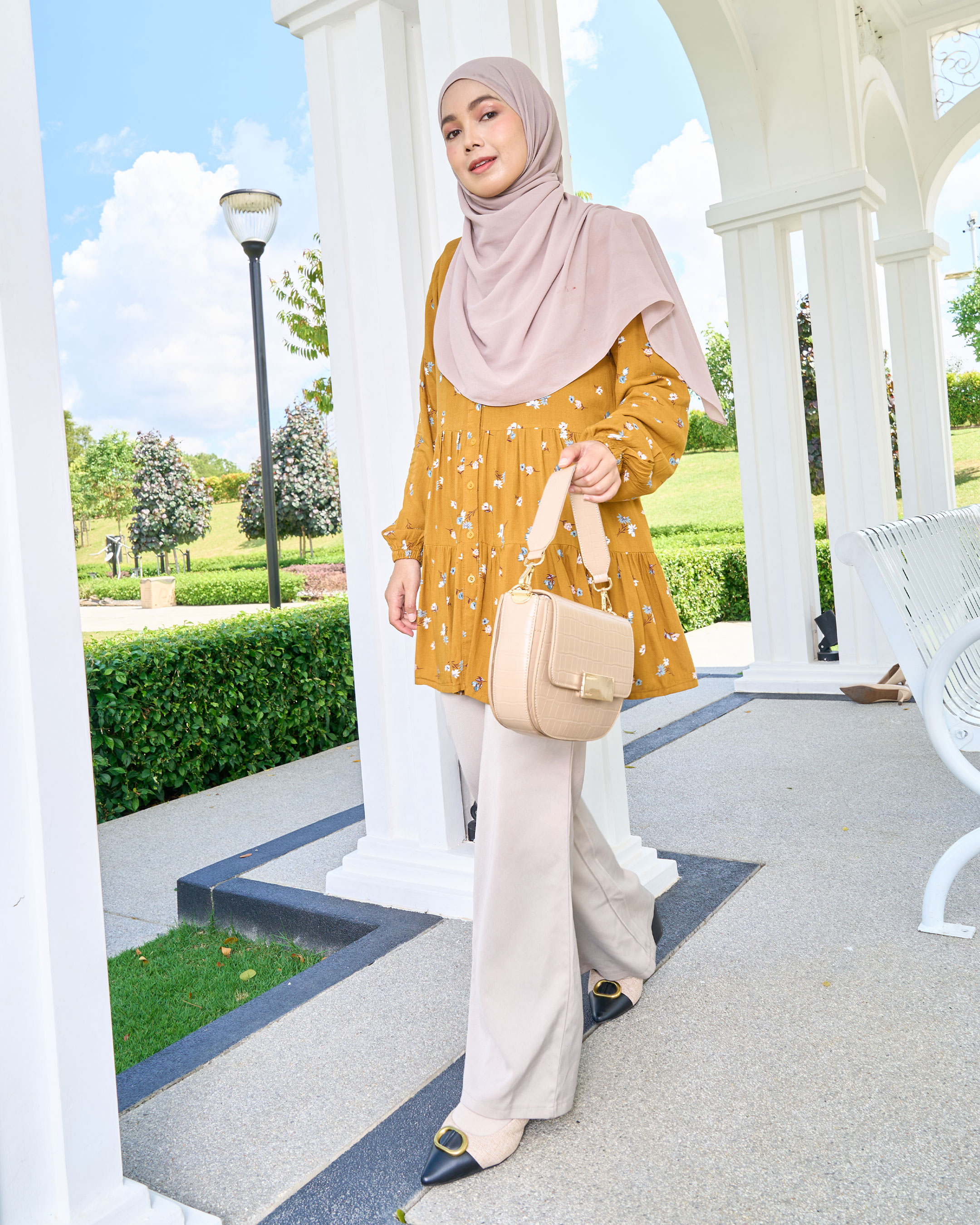 Blouse Luni Florist Series