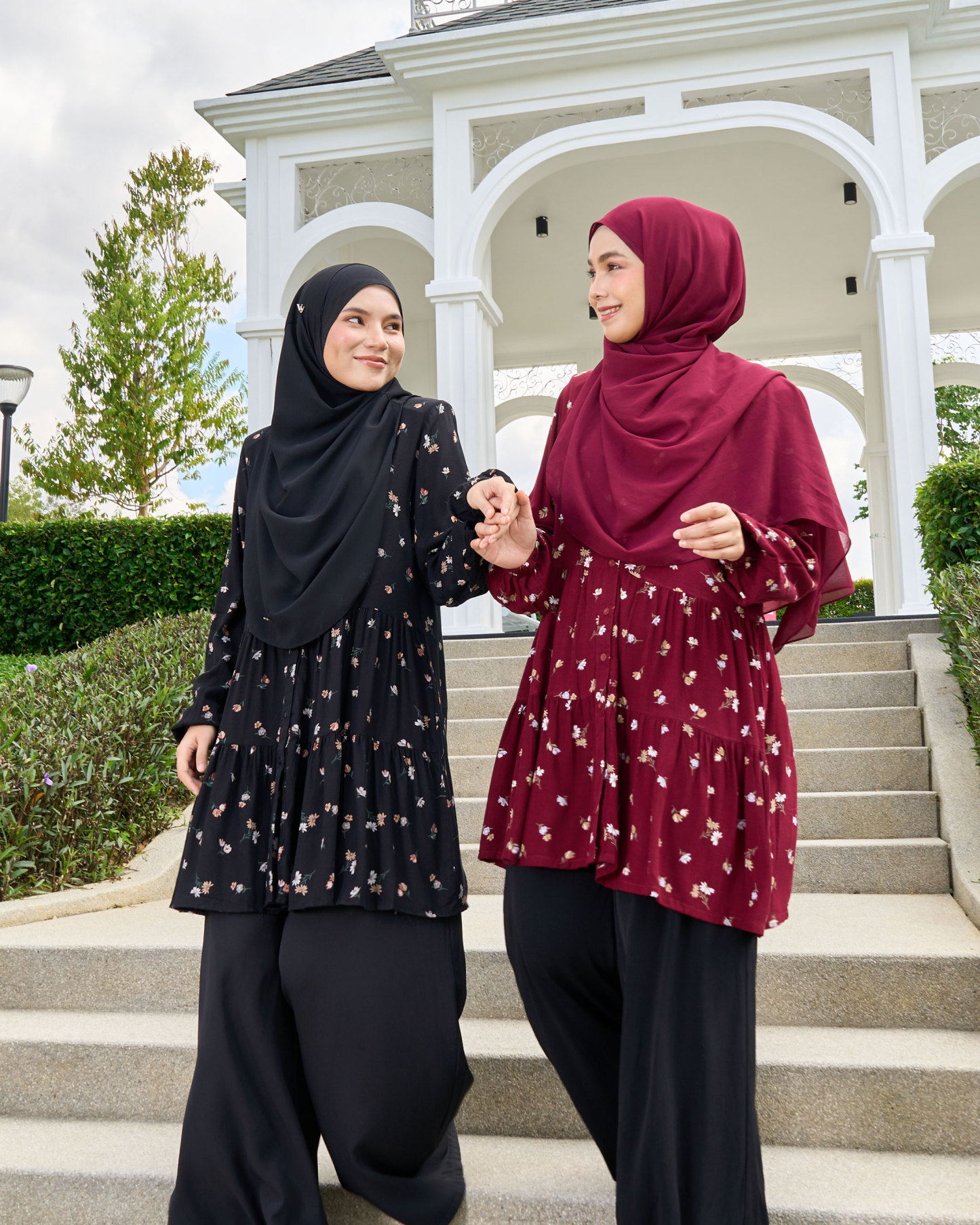 Blouse Luni Florist Series