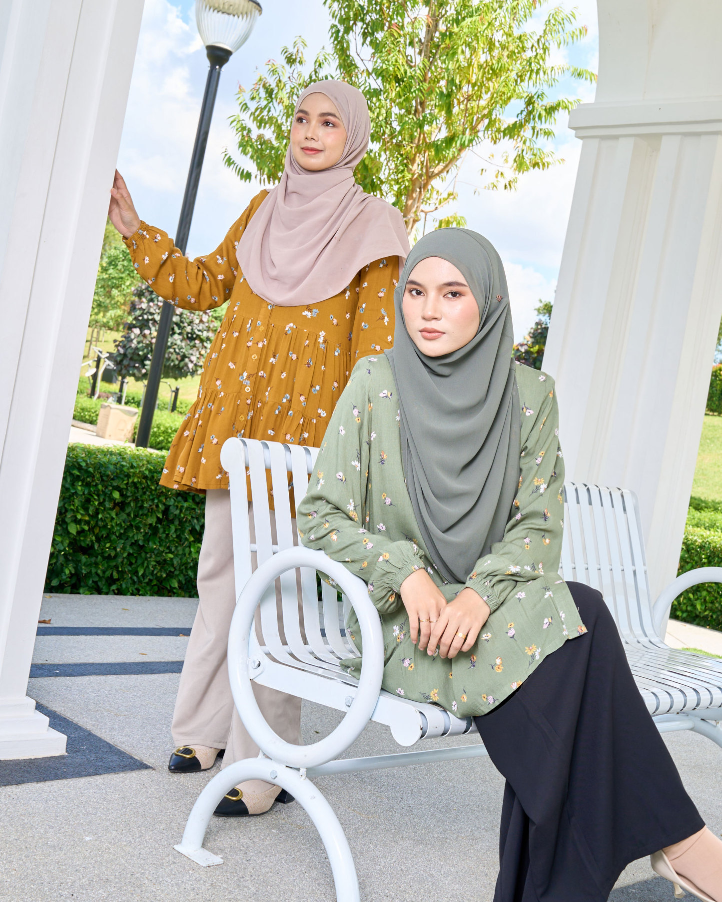 Blouse Luni Florist Series