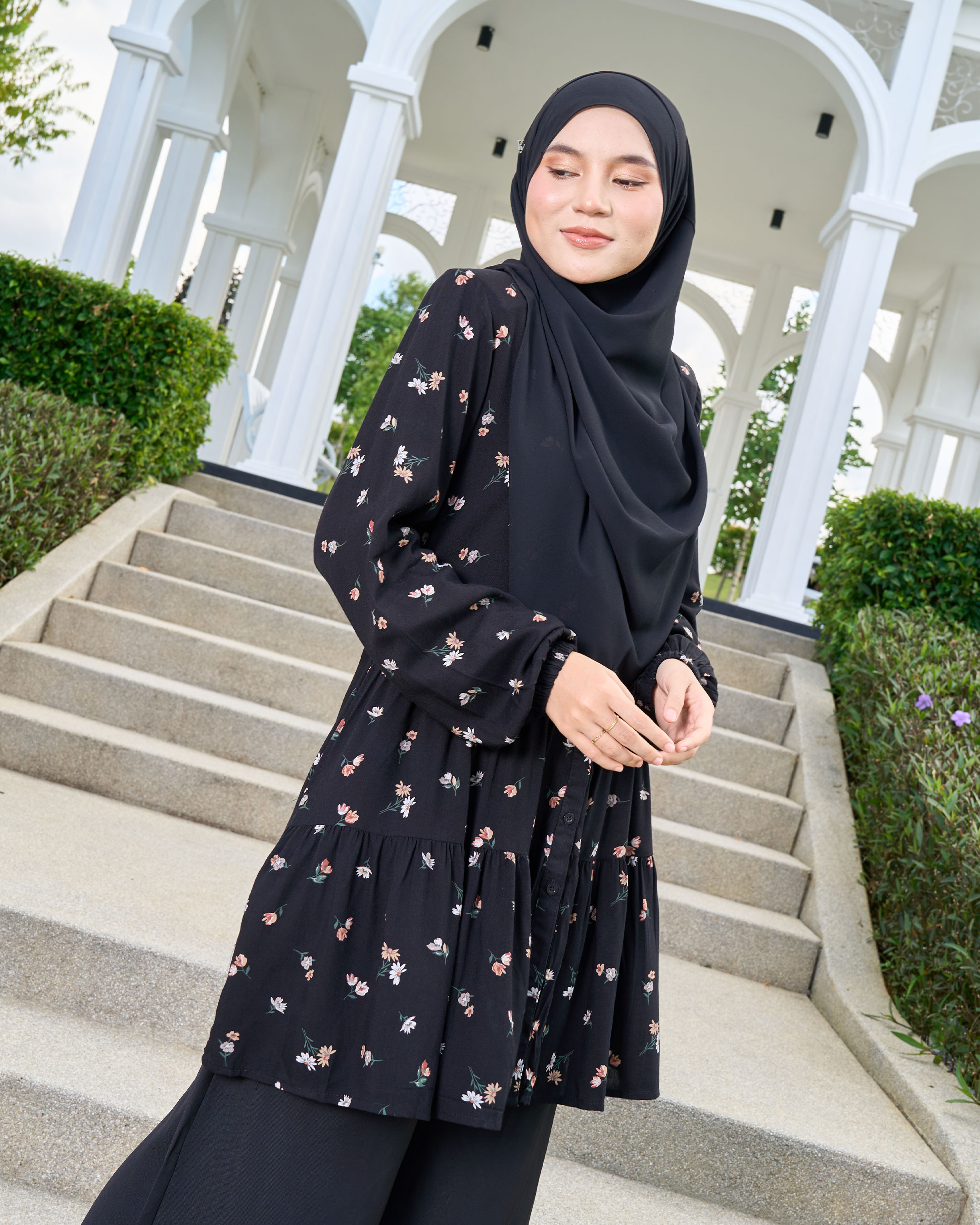 Blouse Luni Florist Series