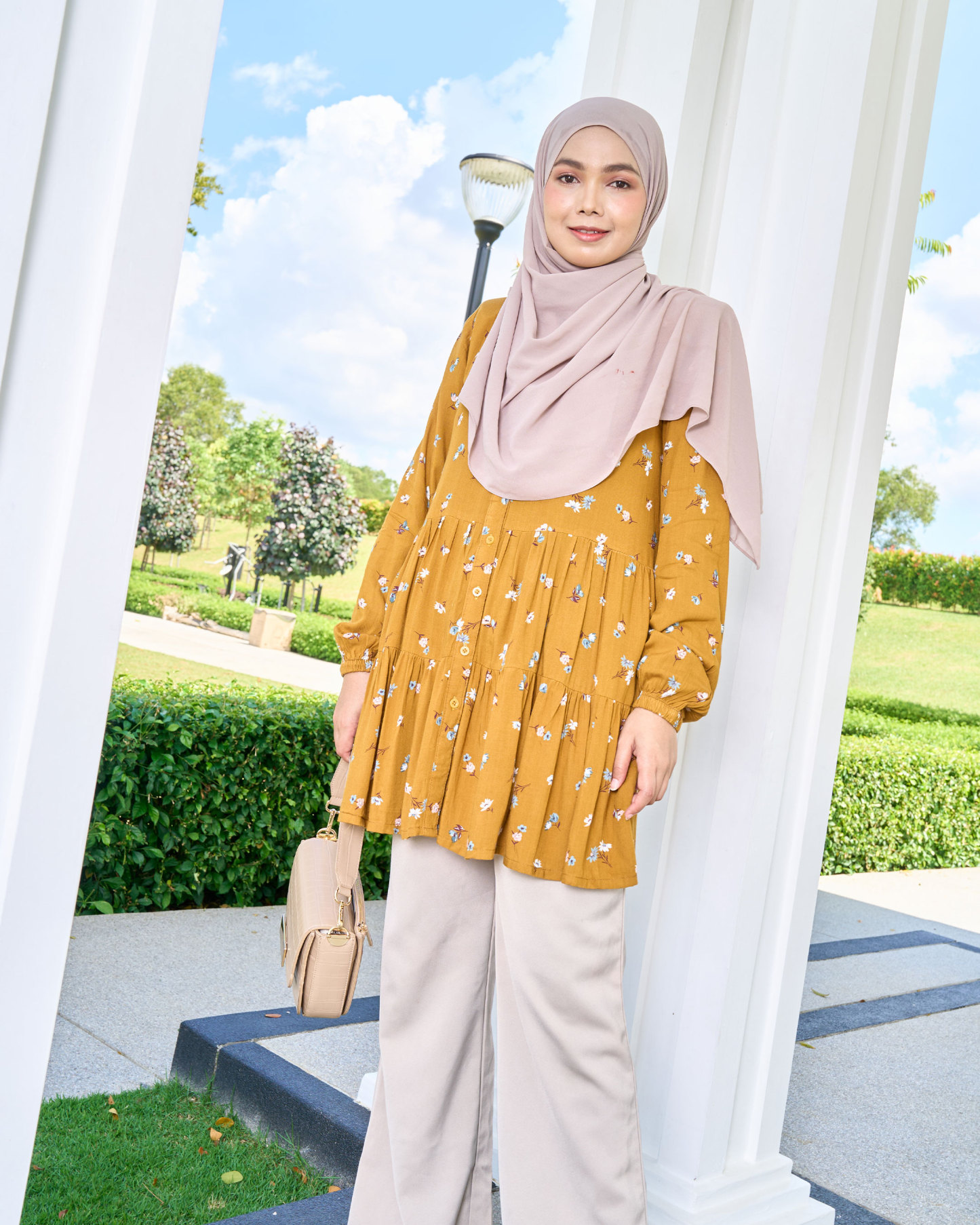 Blouse Luni Florist Series