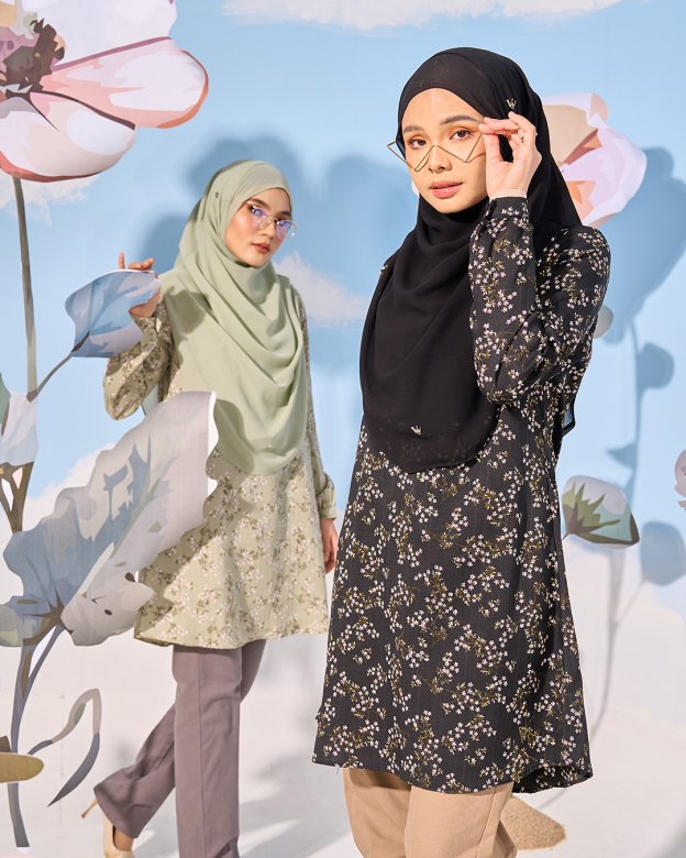 Blouse Lyana Laluna X MCC - Sage Green