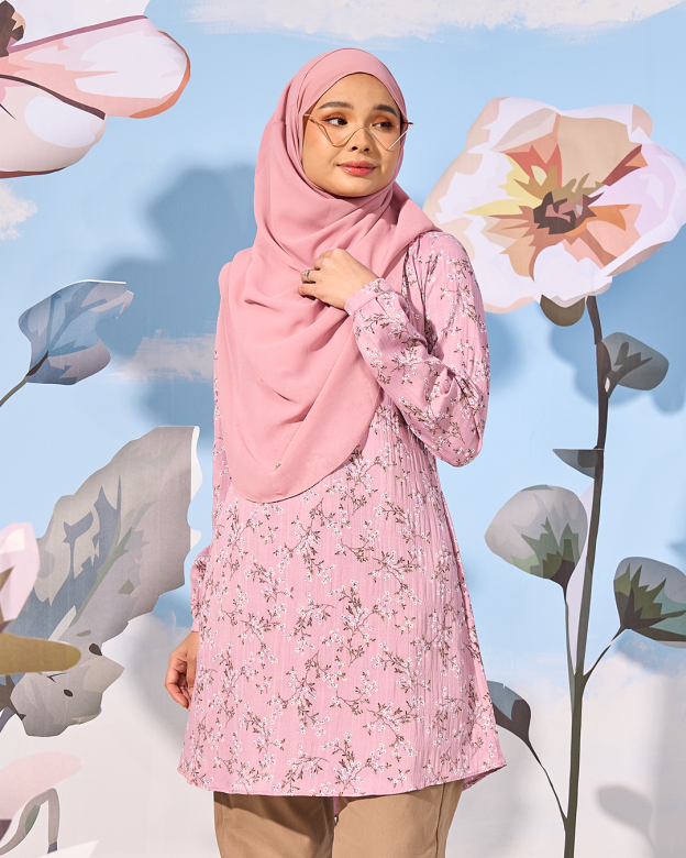 Blouse Lyana Laluna X MCC - Rosy Pink