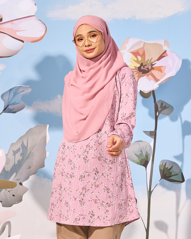 Blouse Lyana Laluna X MCC - Rosy Pink
