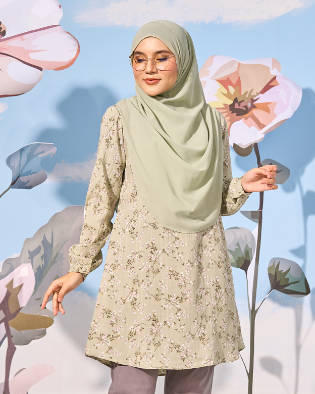 Blouse Lyana Laluna X MCC - Sage Green