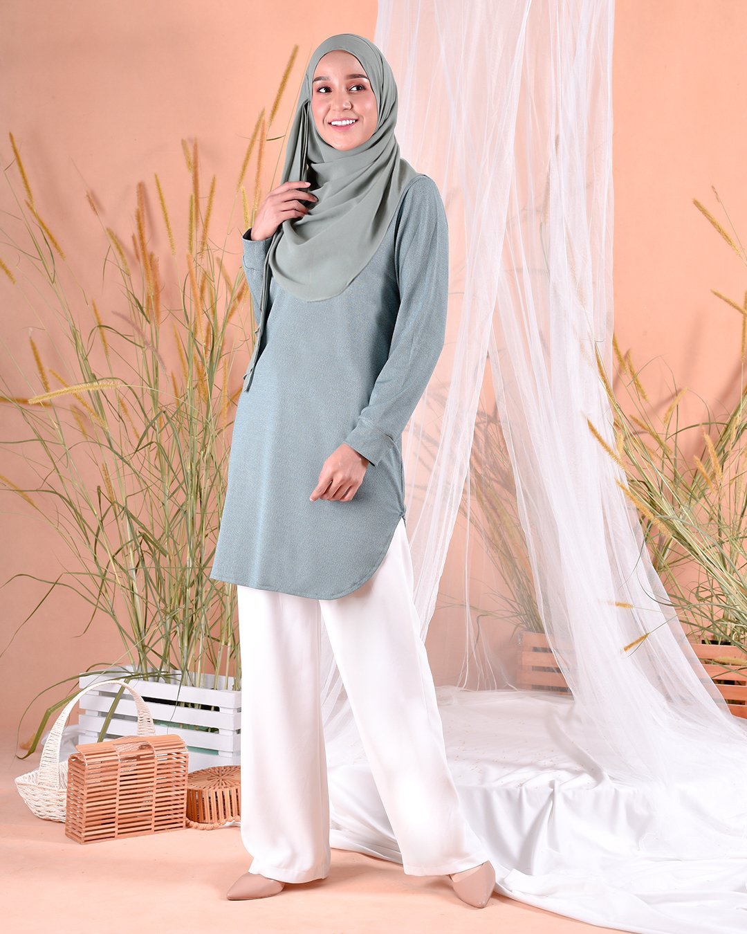 Blouse Kozi Nakiko - Mint Green