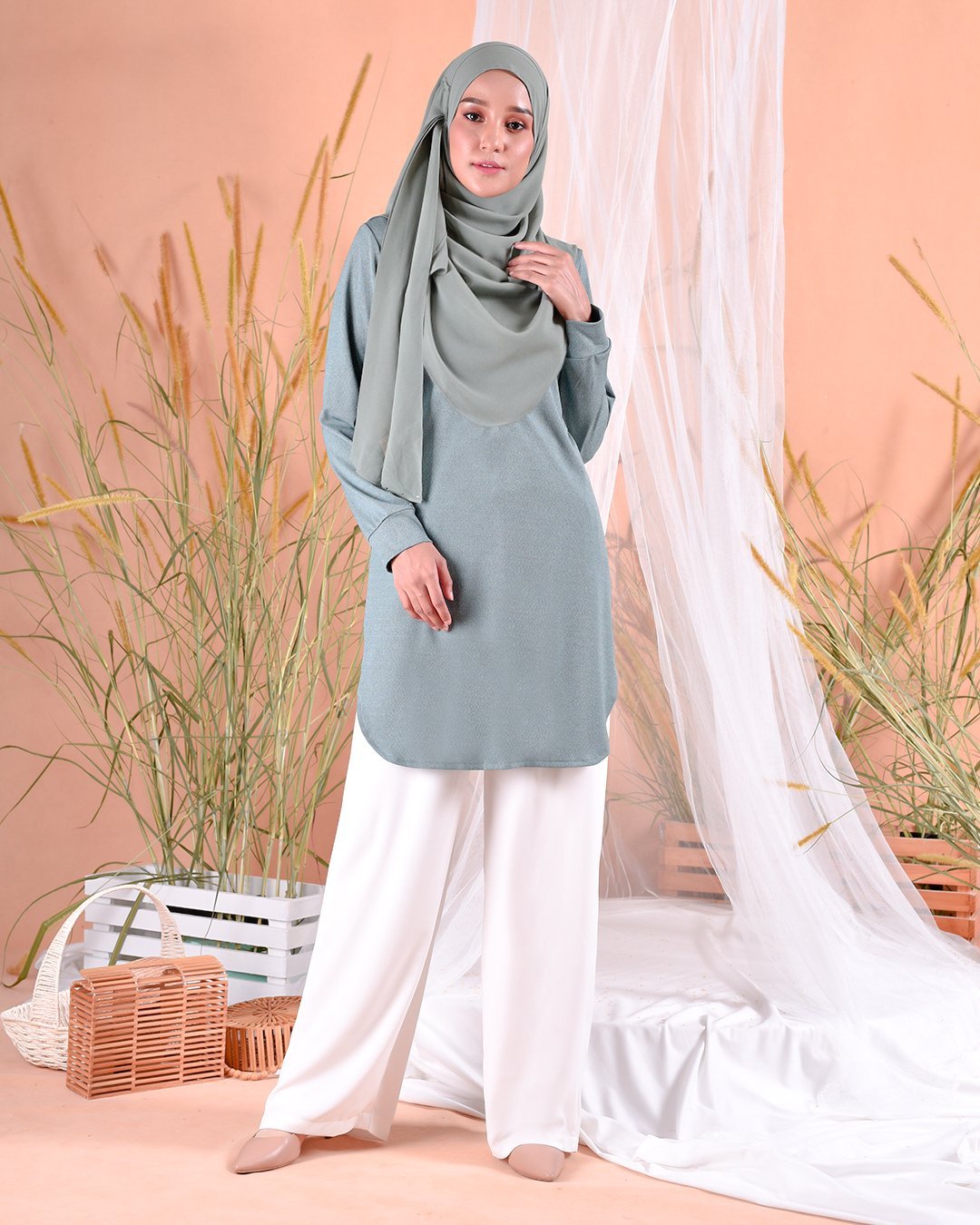 Blouse Kozi Nakiko - Mint Green
