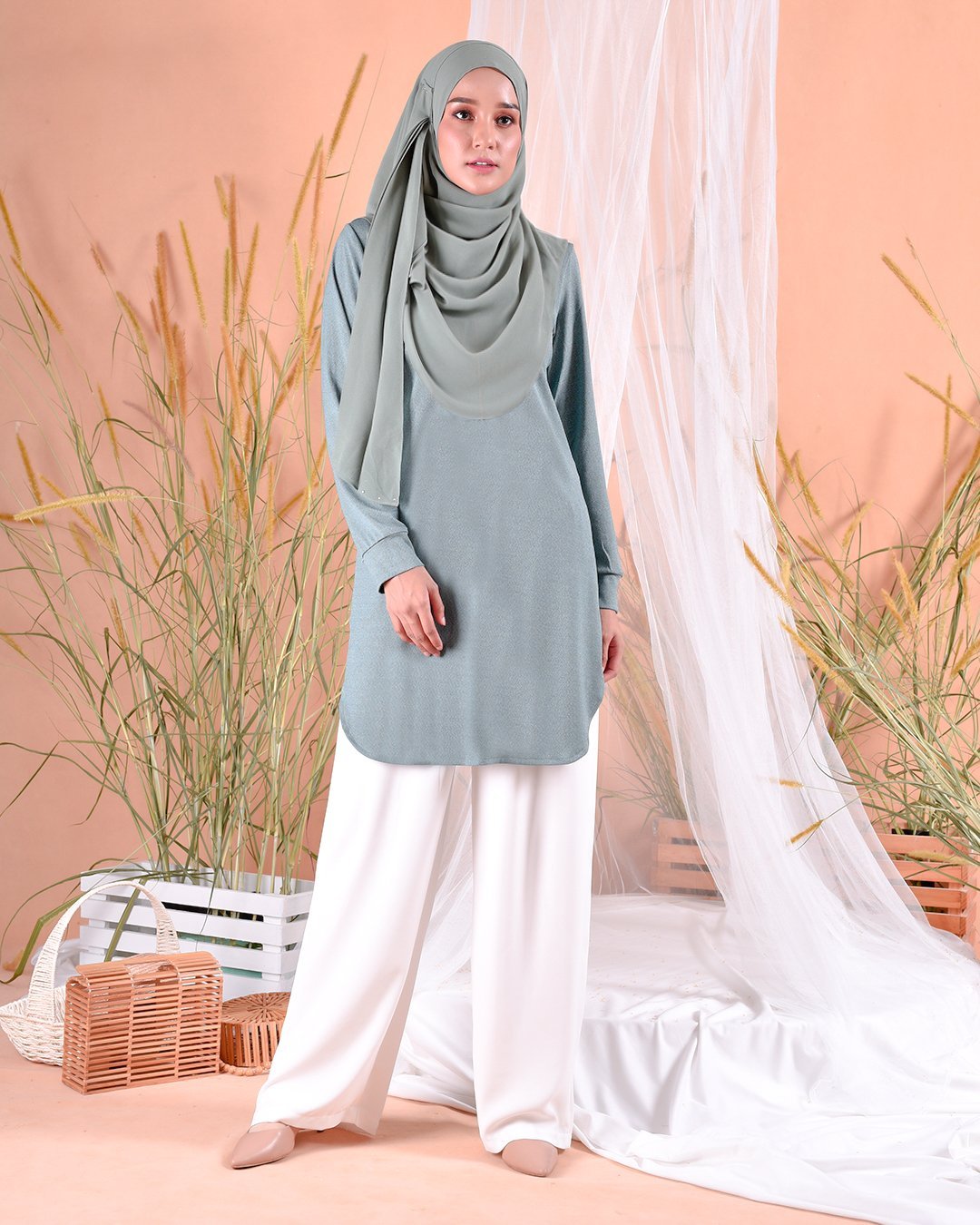 Blouse Kozi Nakiko - Mint Green