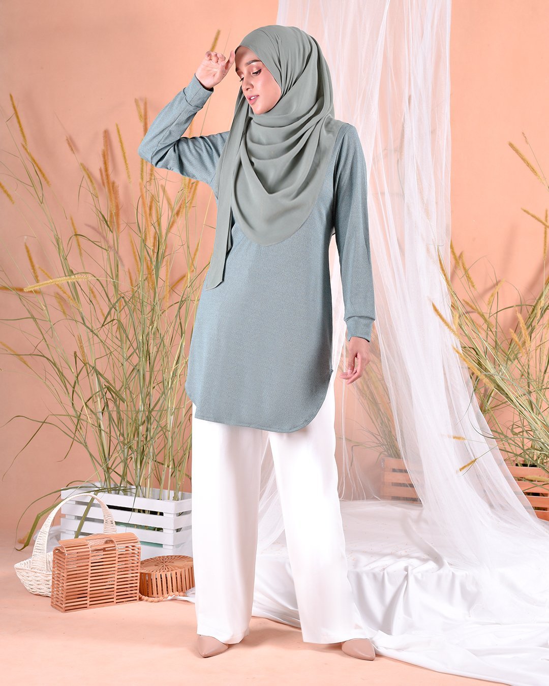 Blouse Kozi Nakiko - Mint Green