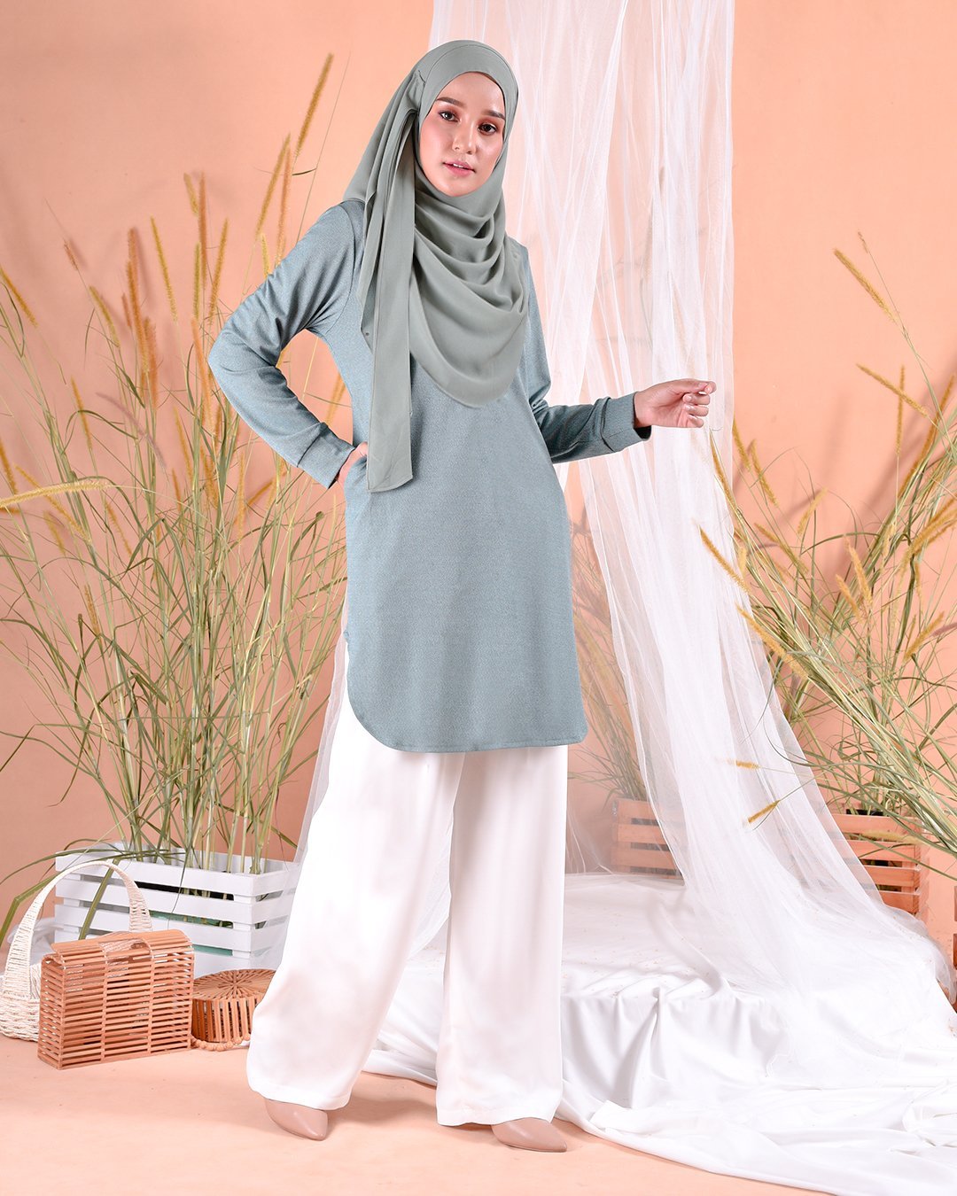 Blouse Kozi Nakiko - Mint Green