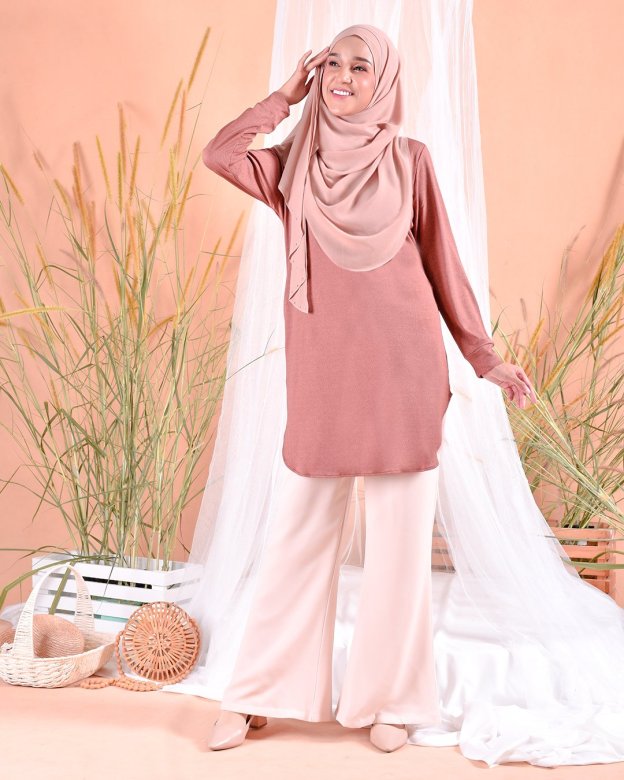 Blouse Kozi Nakiko - Clay Brown