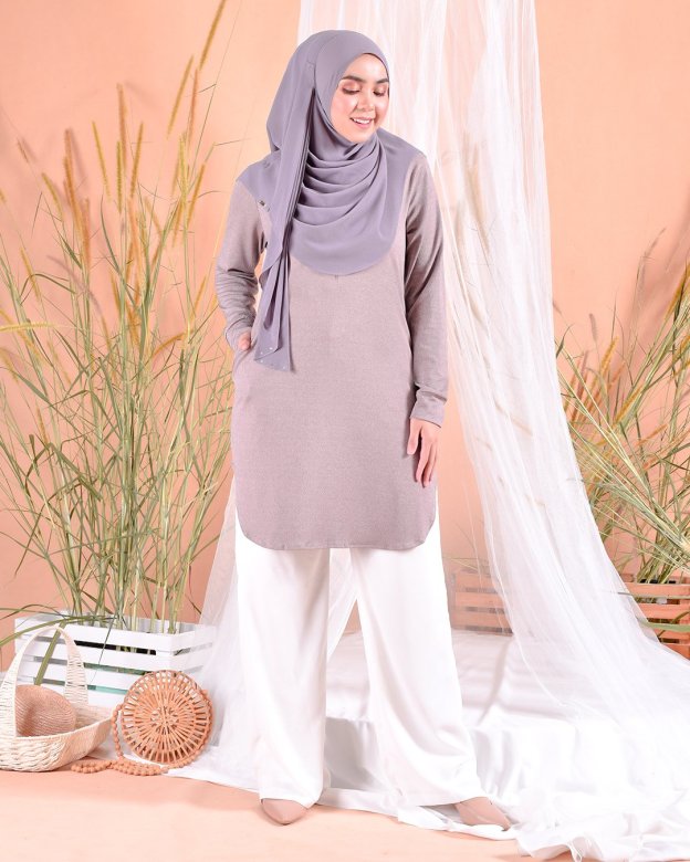Blouse Kozi Nakiko - Mauve Purple