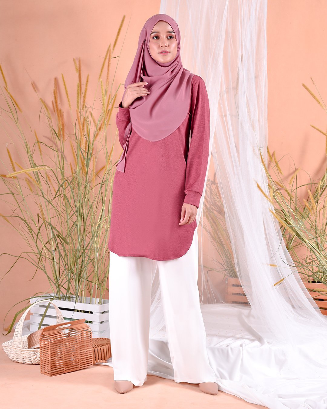 Blouse Kozi Nakiko - Rose Pink
