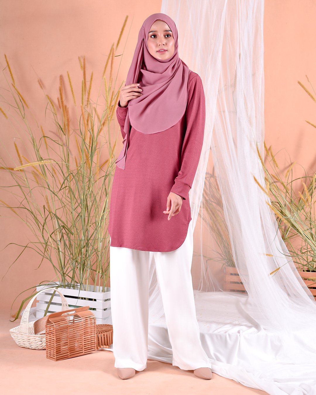 Blouse Kozi Nakiko - Rose Pink