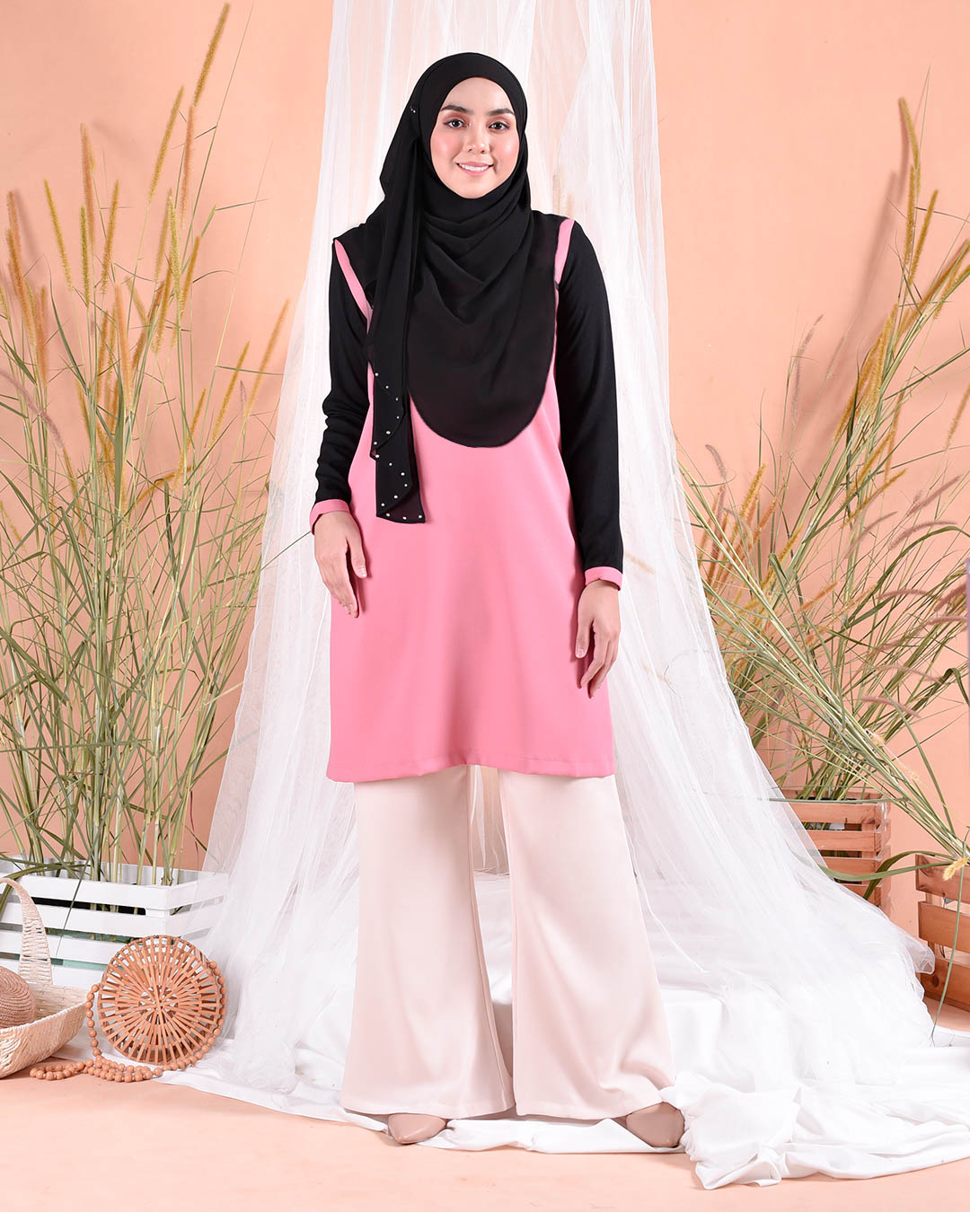 Blouse Nami - Bubblegum Pink