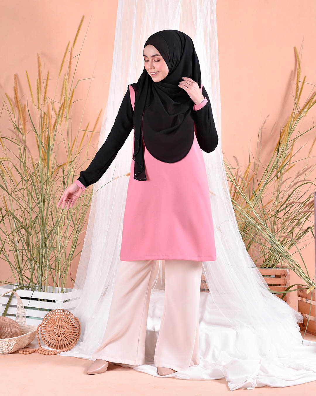 Blouse Nami - Bubblegum Pink