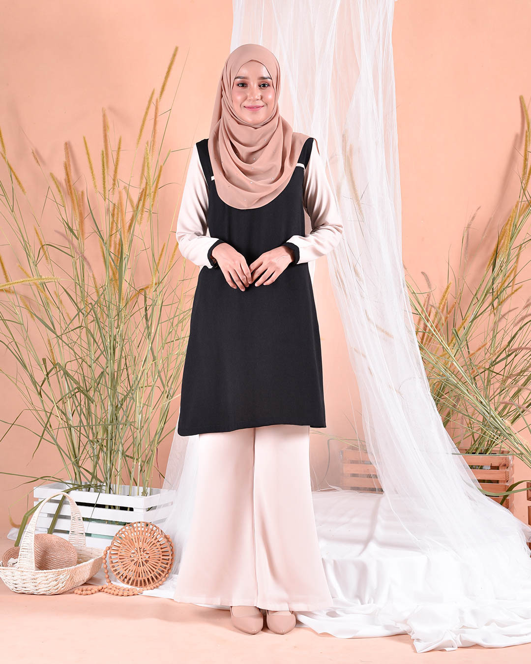 Blouse Nami - Charcoal Black