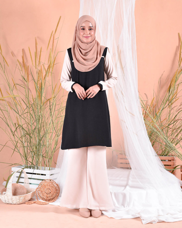 Blouse Nami - Charcoal Black