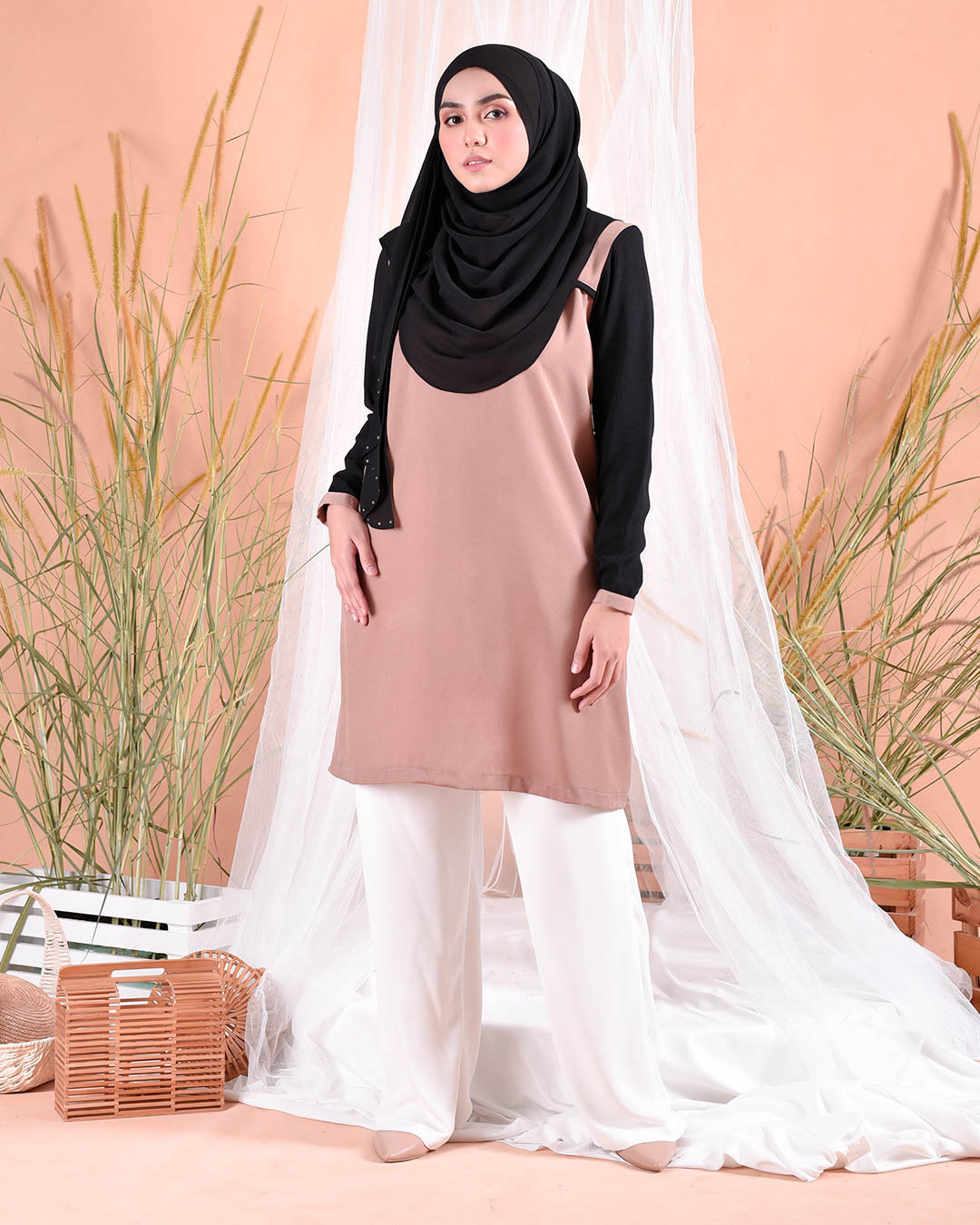 Blouse Nami - Soil Brown