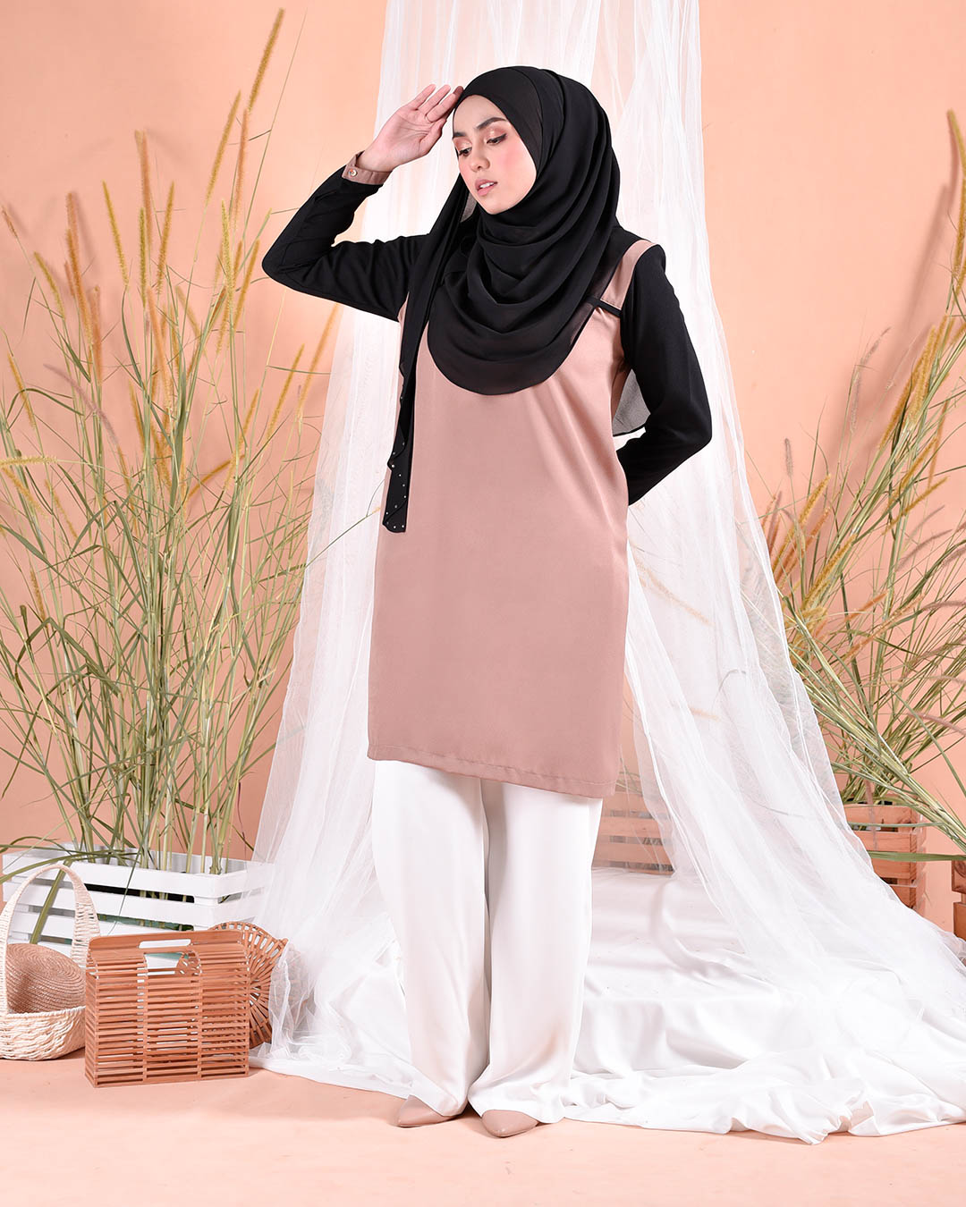 Blouse Nami - Soil Brown