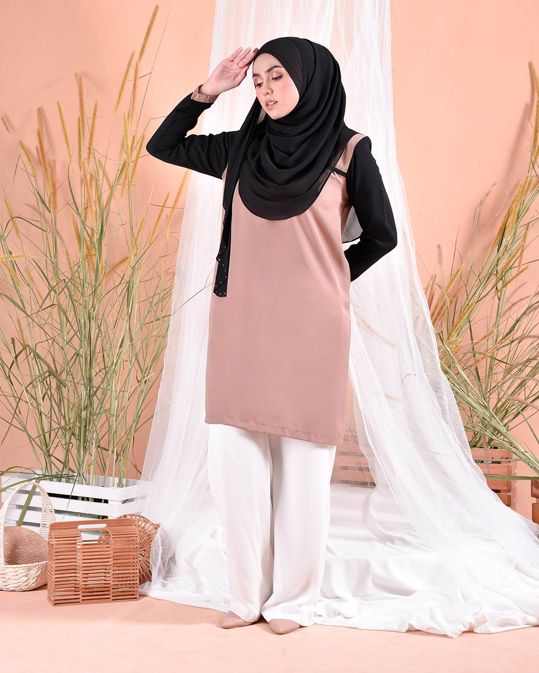 Blouse Nami - Soil Brown