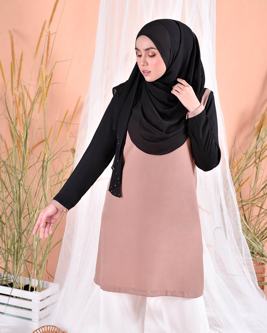 Blouse Nami - Soil Brown