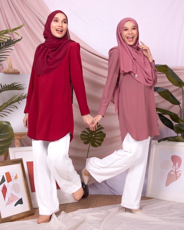 Blouse Natsumi - Quartz Rose
