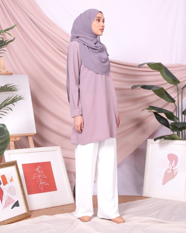 Blouse Nawal - Cool Grey