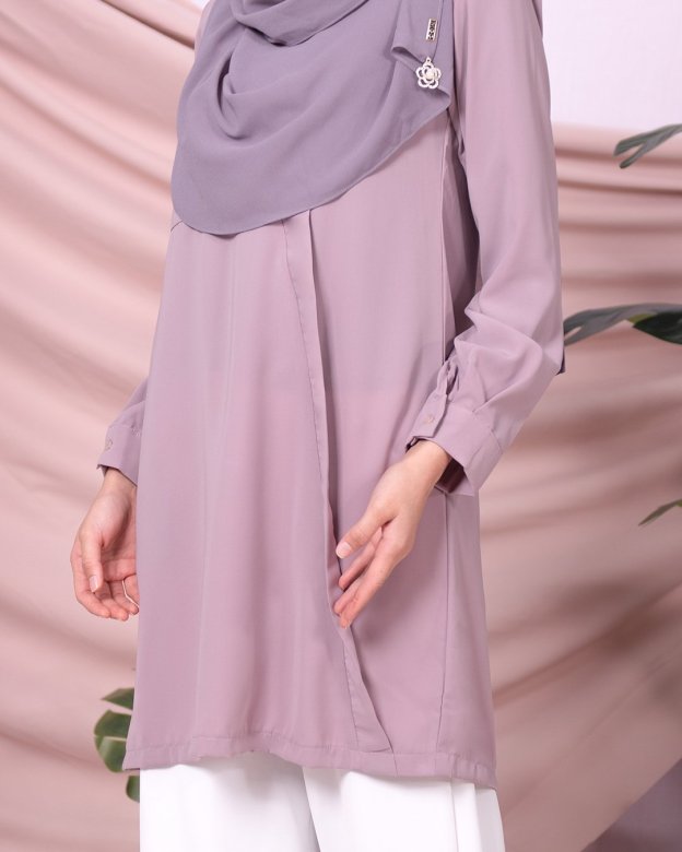 Blouse Nawal - Cool Grey
