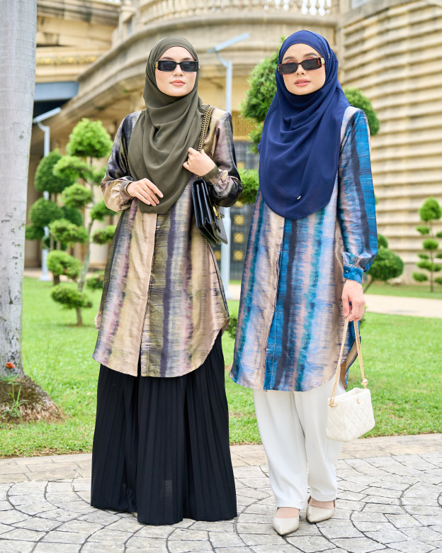 Blouse Naza- Aurora Moss Green