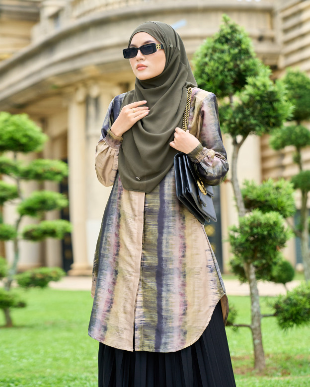 Blouse Naza- Aurora Moss Green
