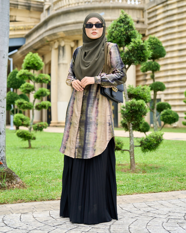 Blouse Naza- Aurora Moss Green