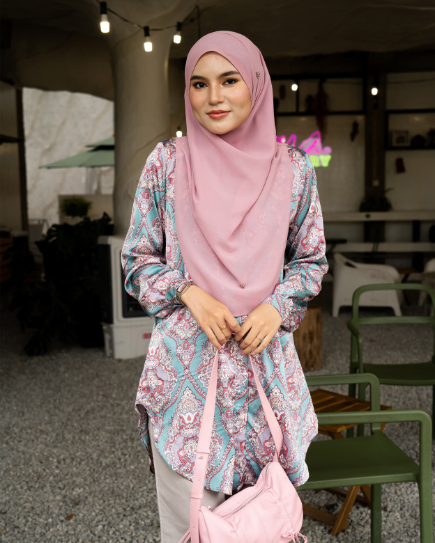 Blouse Nazifa - Lovue Turquoise