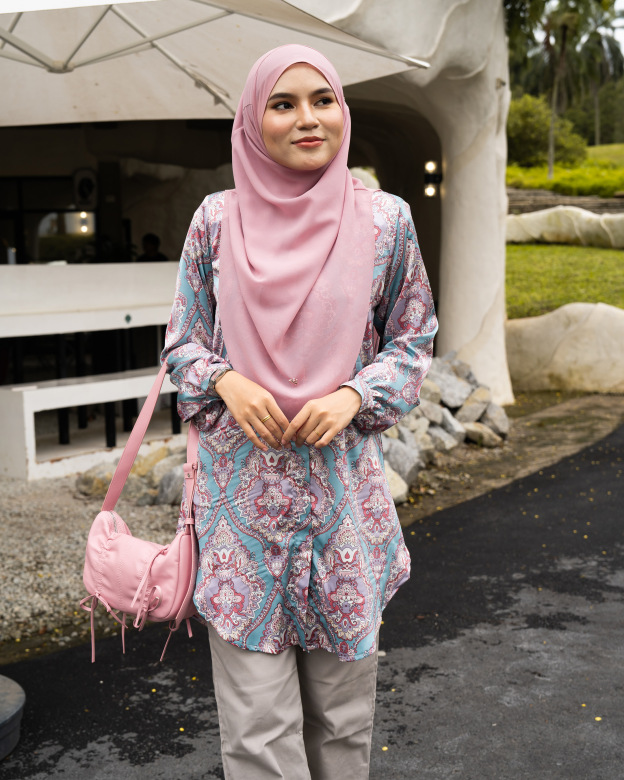 Blouse Nazifa - Lovue Turquoise