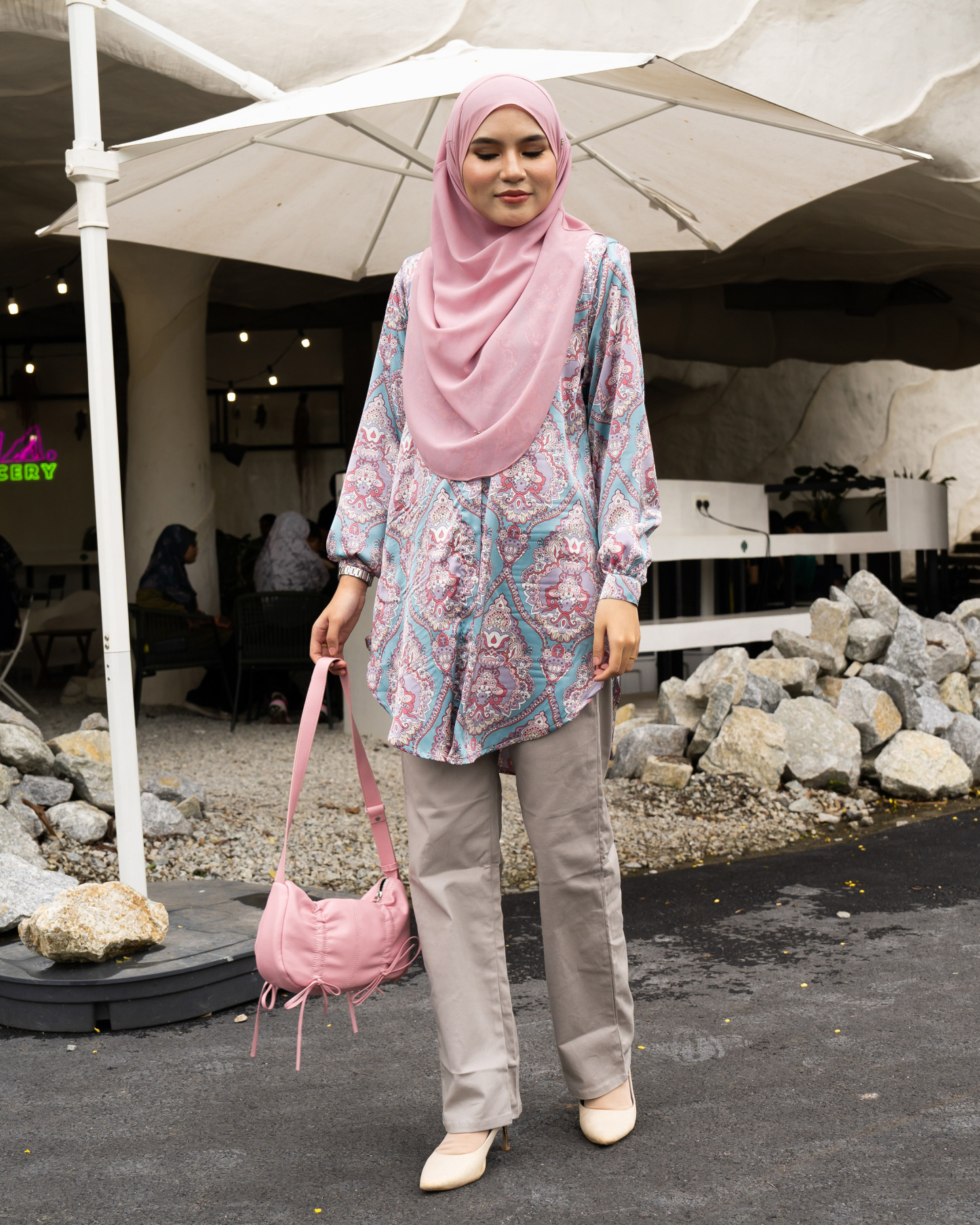 Blouse Nazifa - Lovue Turquoise