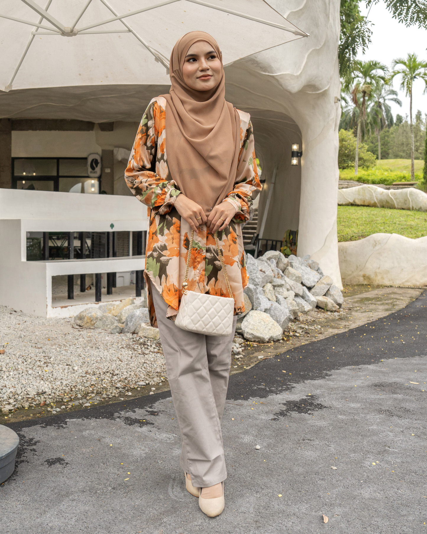 Blouse Nazifa - Summer Melon