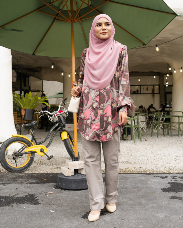 Blouse Nazifa - Victus Pink