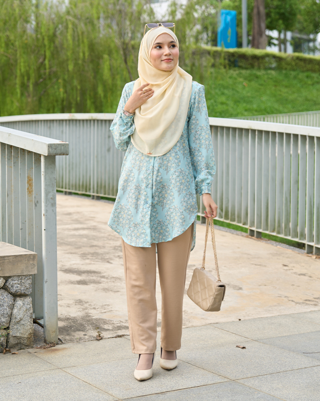 Blouse Nazifa - Turqoise