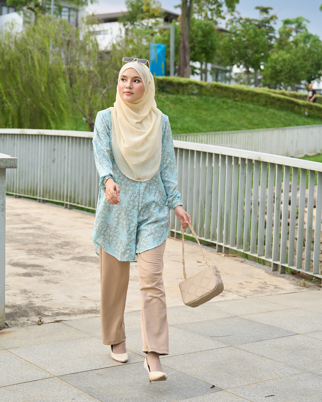 Blouse Nazifa - Turqoise