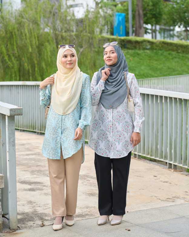 Blouse Nazifa - Turqoise