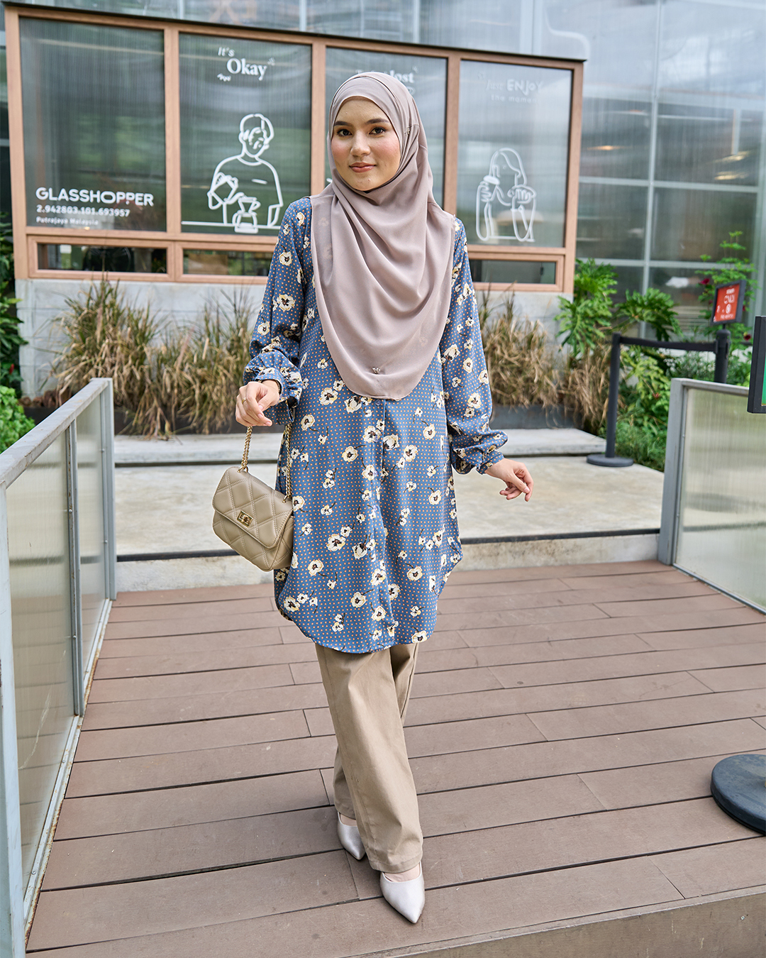 Blouse Nazuha - Agean Susan